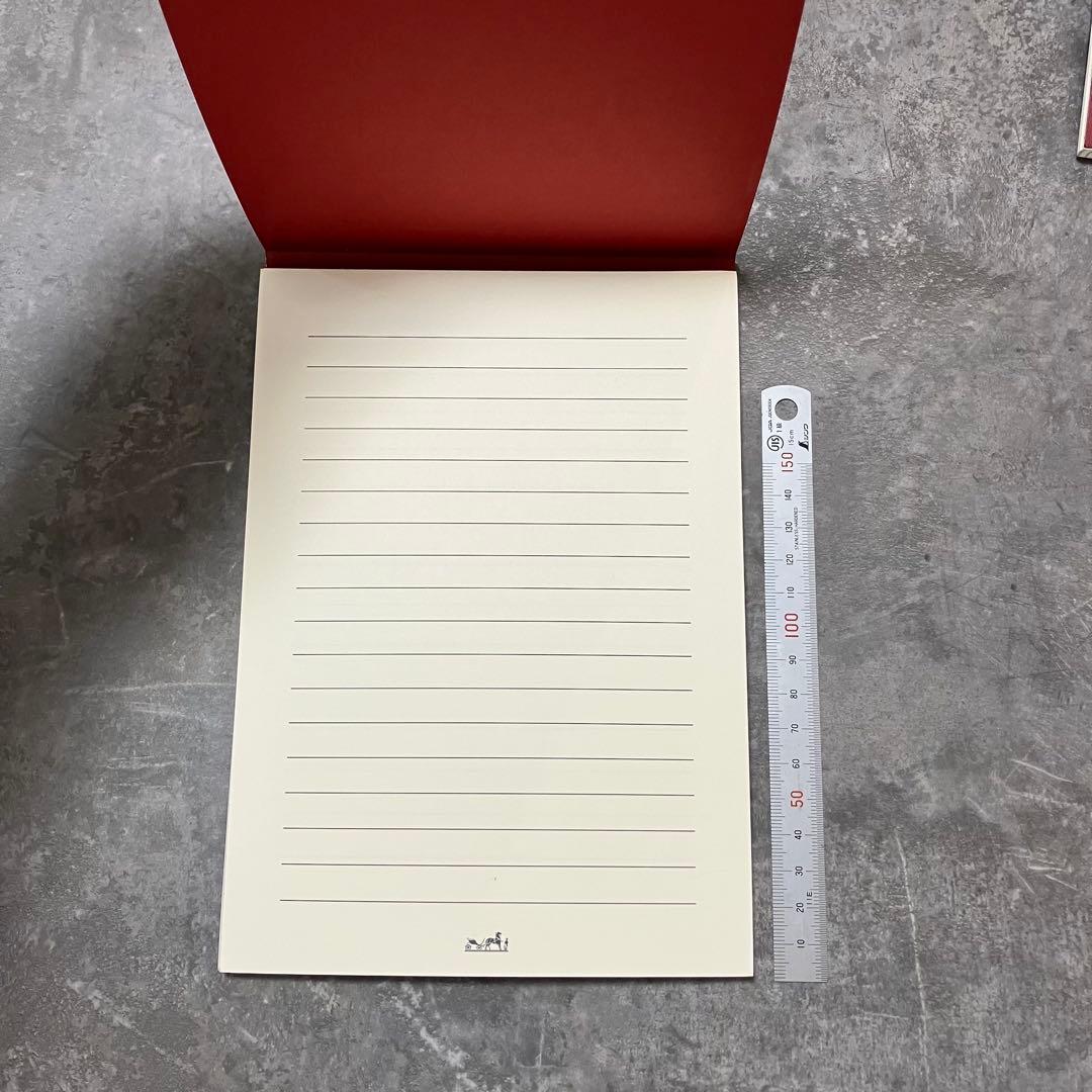 新品未使用 HERMES エルメス ボールペン&便箋2種 レターセット