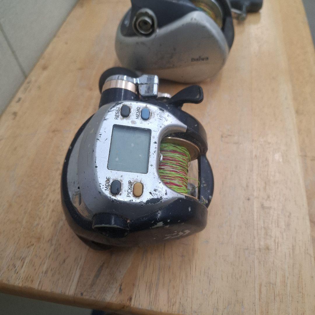 ダイワの電動リールジャンク品2台