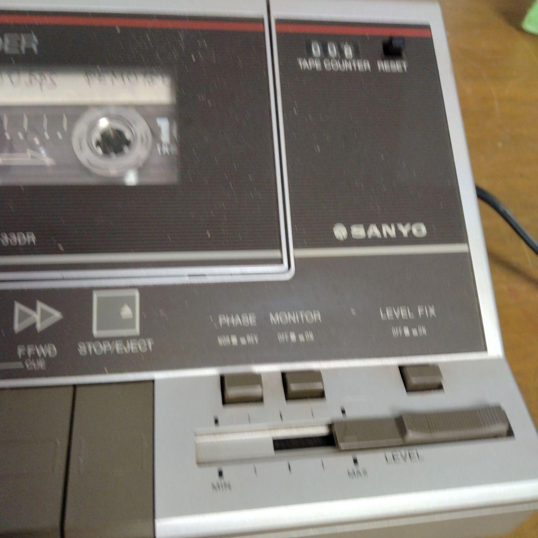 ■SANYO MR-33DR データレコーダー 動作品