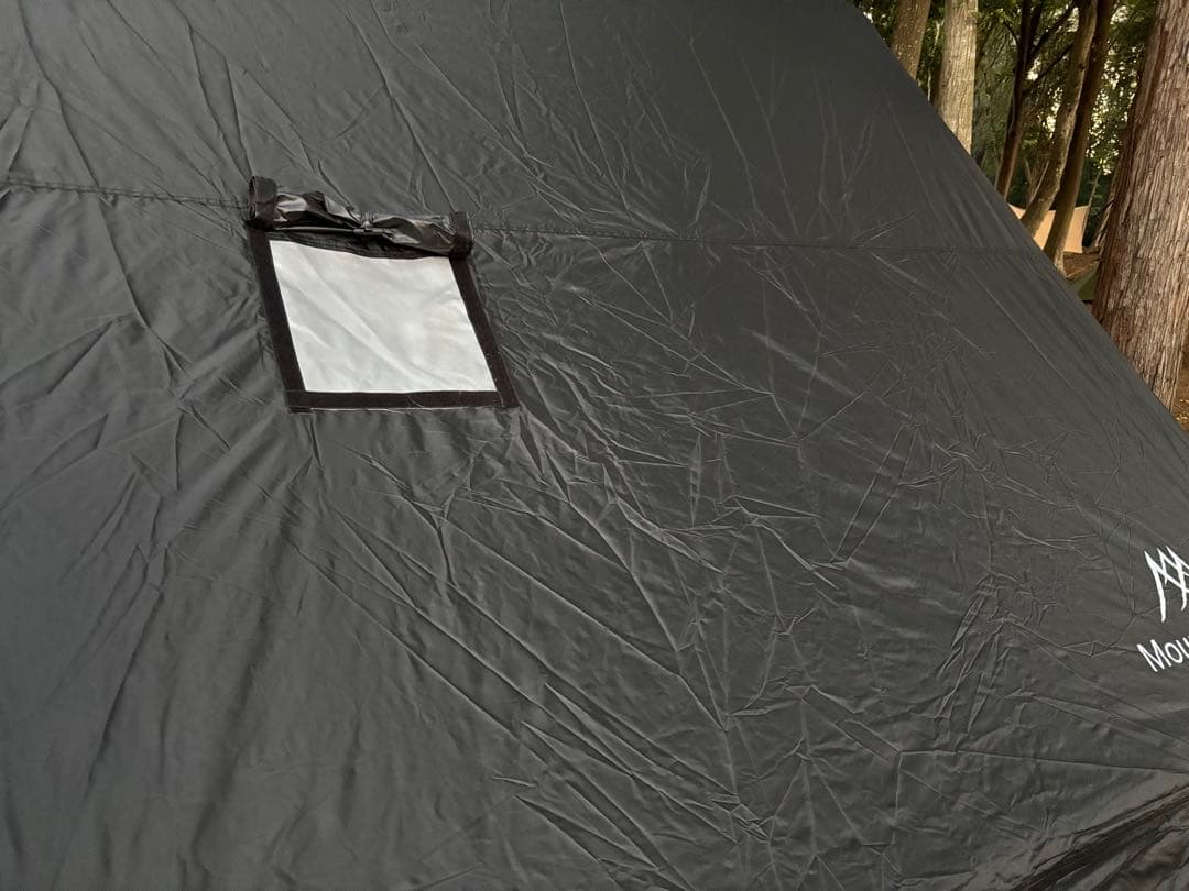 希少なブラックmountainhikerインフレータブルテントエアーテント