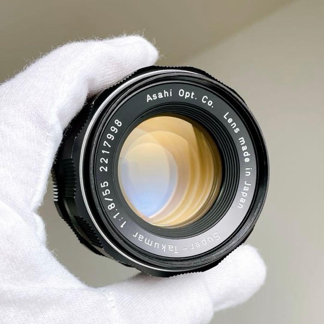【光学美品】 Super Takumar 55mm f1.8 M42 整備済