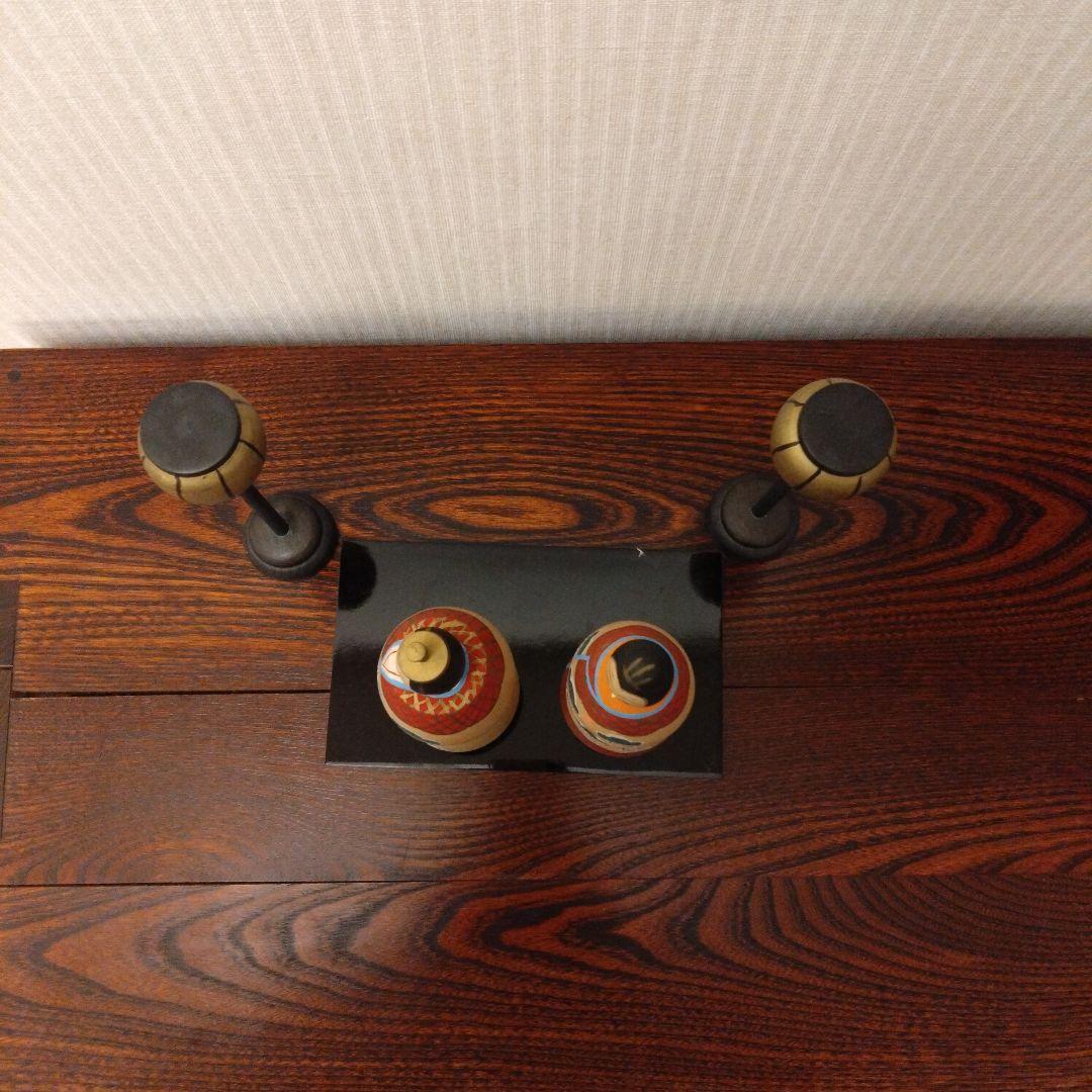 こけしの雛人形