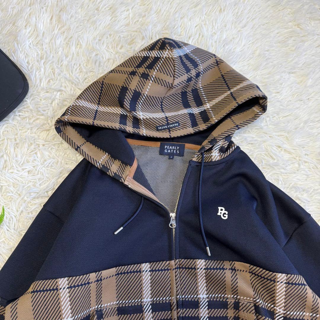 【パーリーゲイツ】極美品 セットアップ 秋ウェア 1サイズ レディース