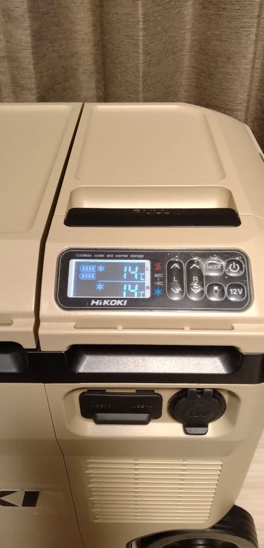 HiKOKI 冷温庫 UL18DC　バッテリー4個付き