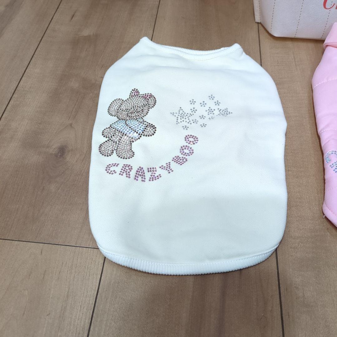 【未使用品】CrazyBoo　犬服3点セット DSサイズ トートバッグ付き
