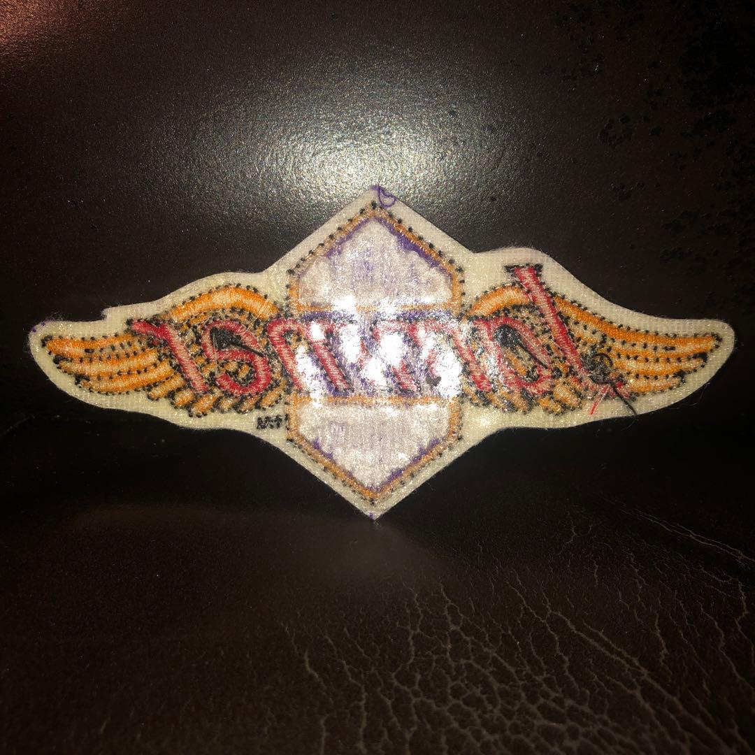 ワッペン　アップリケ　80s  90s easyriders バイク　古着