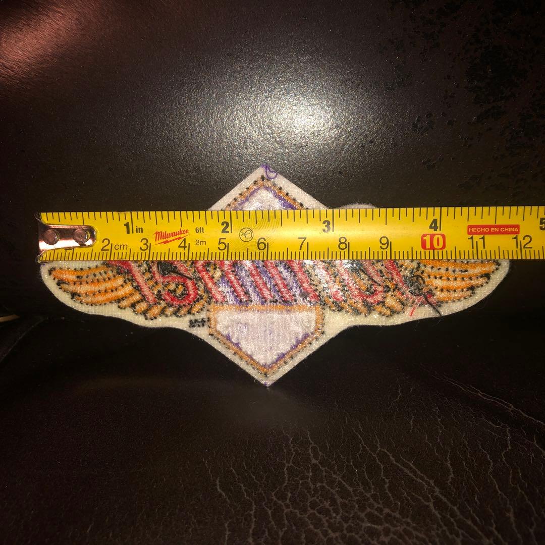 ワッペン　アップリケ　80s  90s easyriders バイク　古着