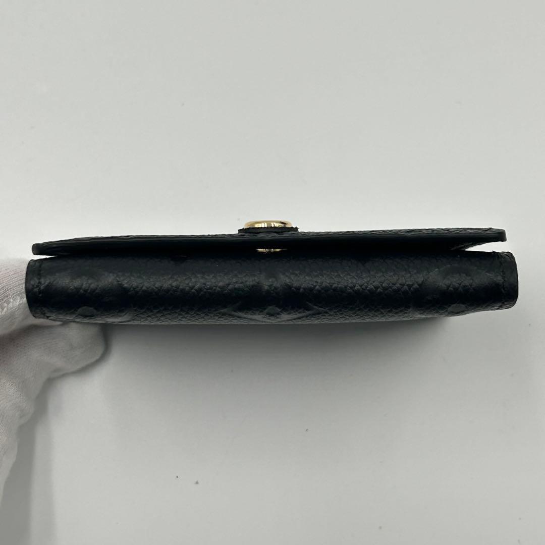 未使用級✨RFID確認済✨ルイヴィトン カードケース　レザー　アンプラント　黒