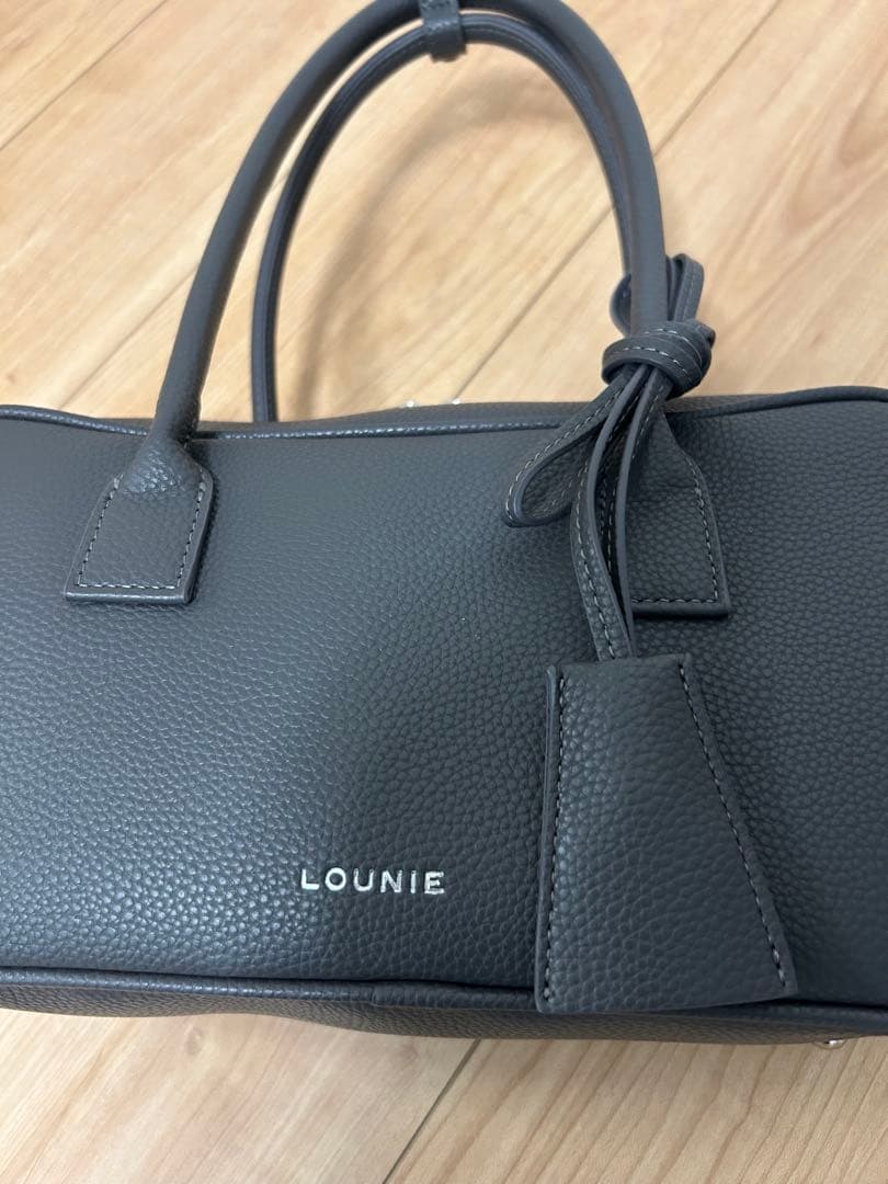 完売品ルーニィ　スクエアボストンバッグ