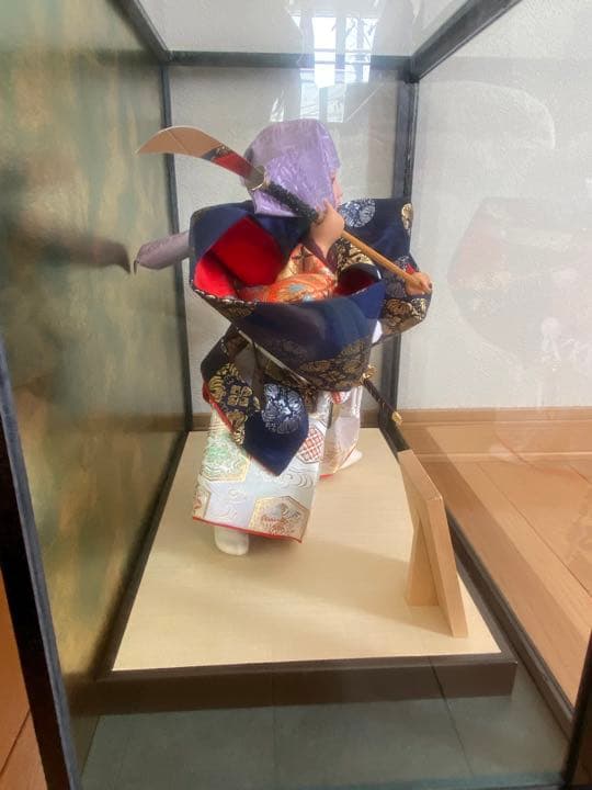 五月人形ガラスケース入り 弁慶 8号