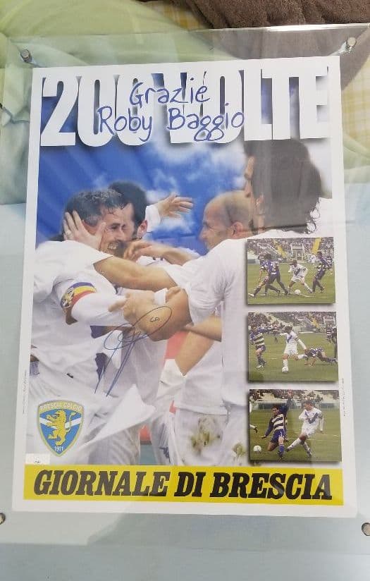 ロベルト・バッジョ　ロベルト・バッジオ　バッジョ　バッジオ　直筆サイン　サイン