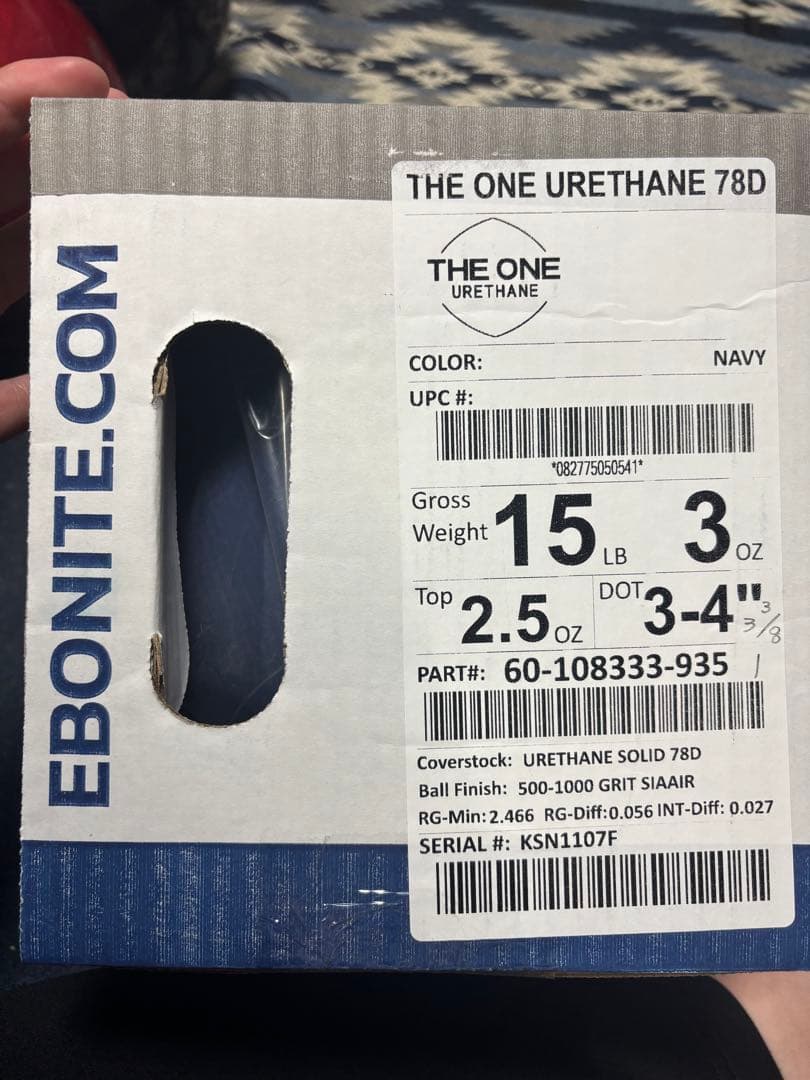 ※新品未使用※THE ONE URETHANE 78D 15LB