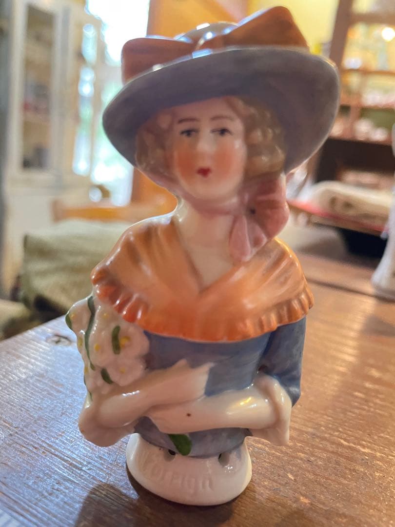 374-イギリス買い付け可愛いハーフドール3体