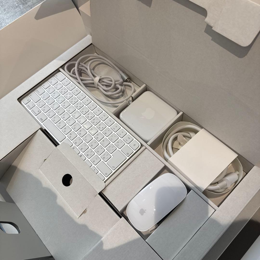 apple imac 24インチproシルバー m1 8gb ram 256gb