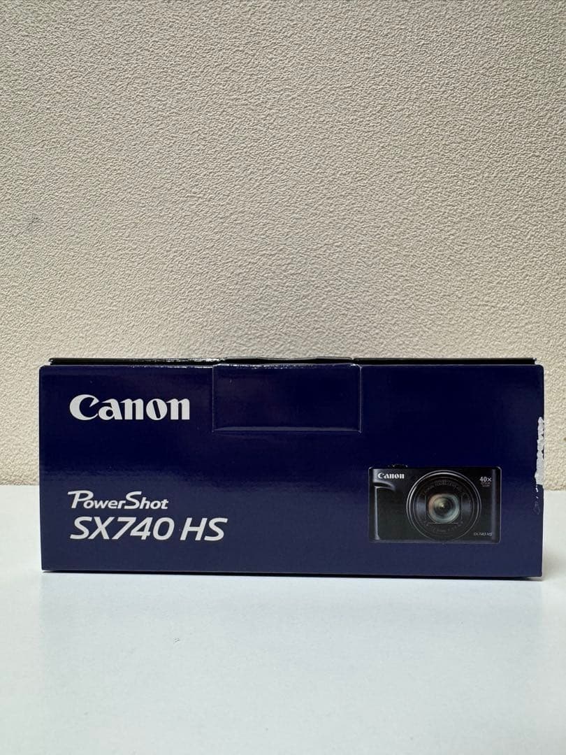 【新品未開封品】キヤノン POWERSHOT SX740 HS ブラック