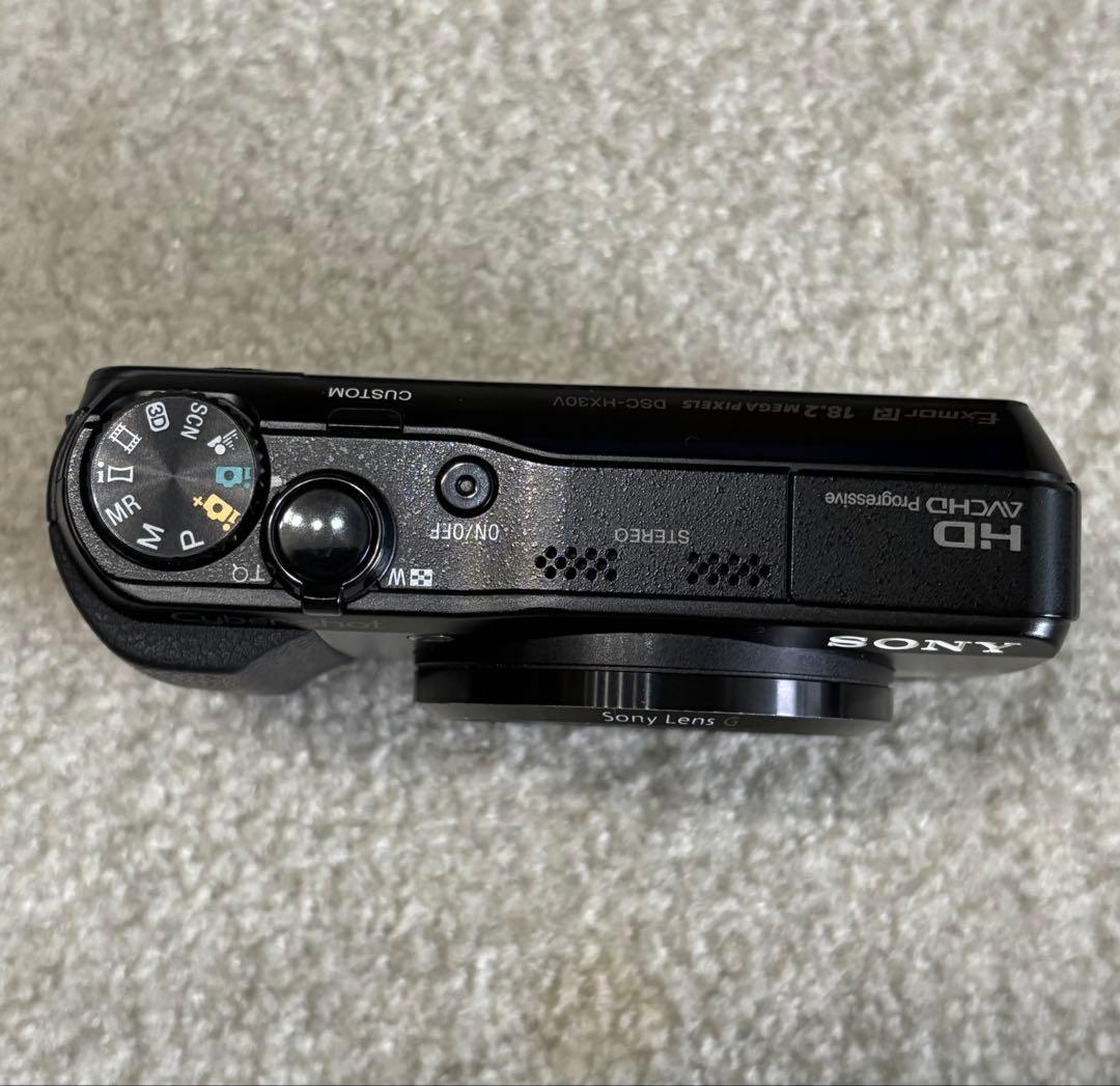 〈値下げ！バッテリー付〉ソニー サイバーショットDSC-HX30Vデジタルカメラ