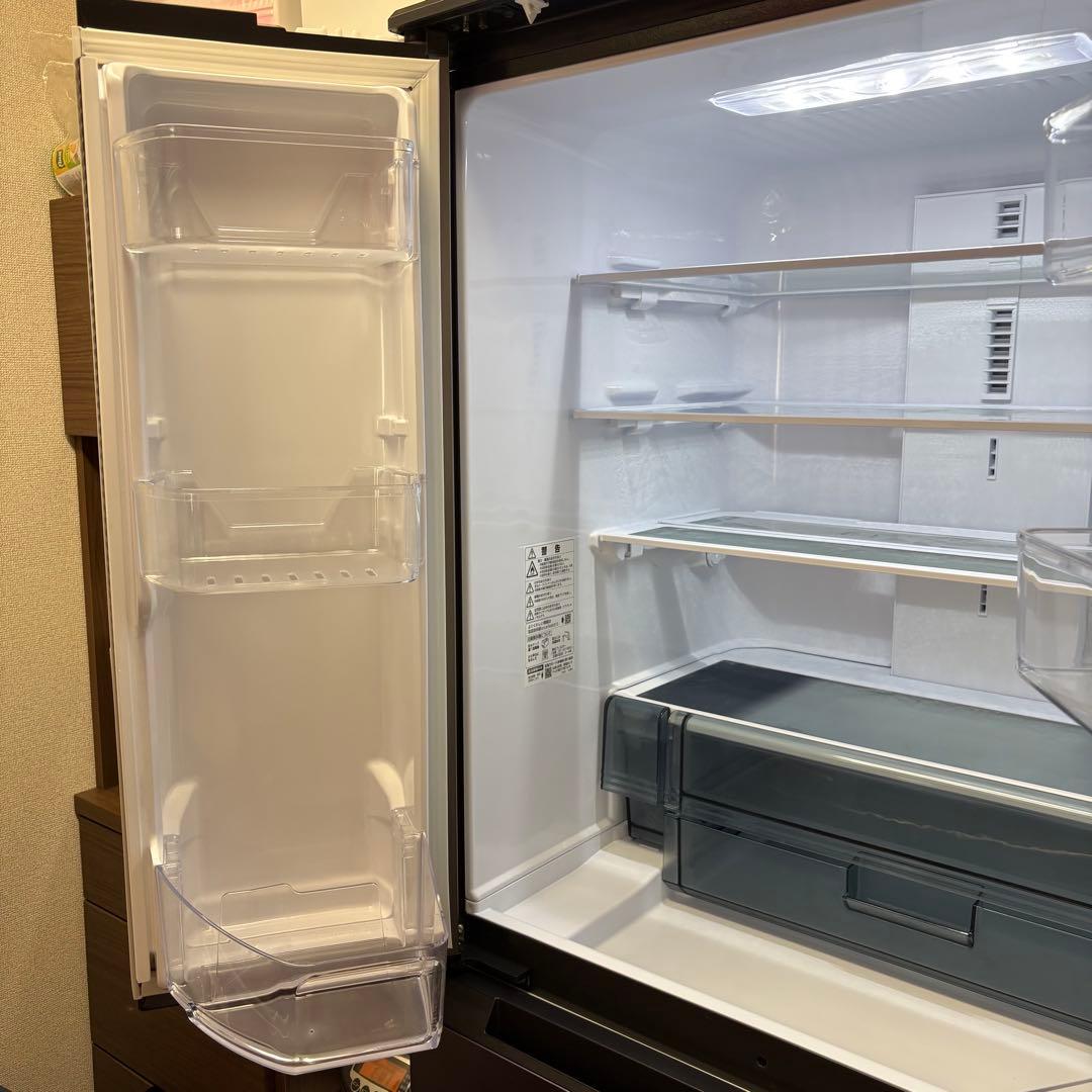 SHARP 冷蔵庫 505L 2024年式 6ドア SJ-MF51M-H