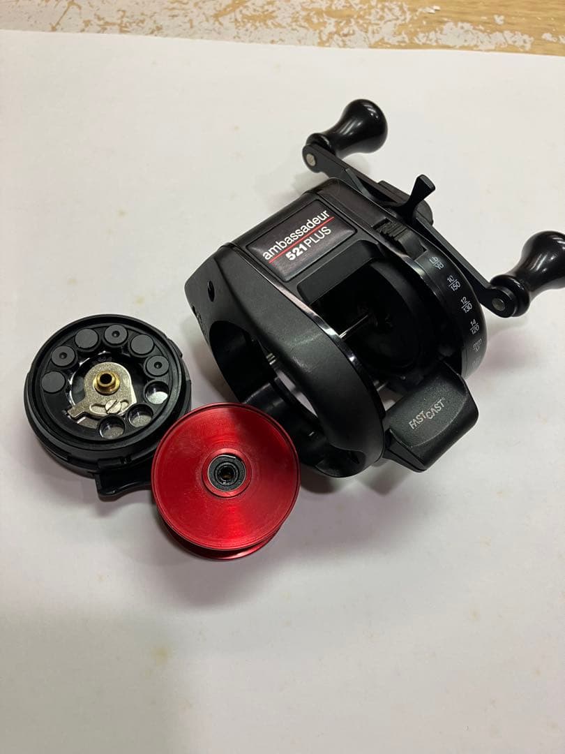 古いアンバサダー 521 Plus 中古美品 オールド 80年代 アブ