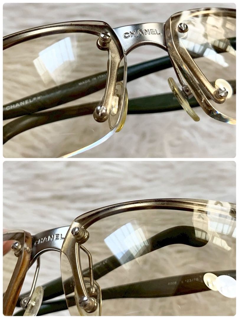CHANEL　シャネル　ココマーク　4008は　サングラス　メガネ