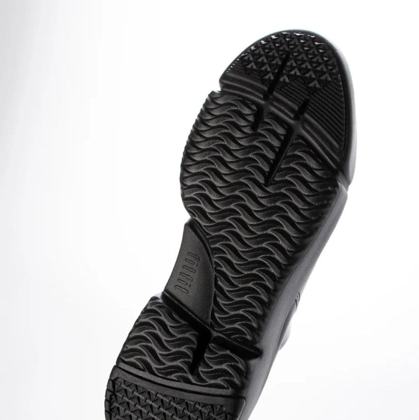 fitfit 新品23.5cm◆ソフトレザーミドルブーツ(ブラック)