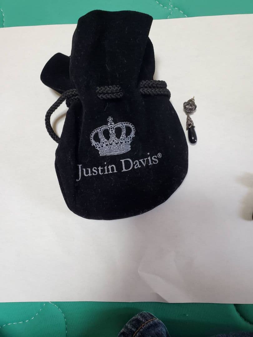 ジャスティンデイビス　GATSBY SHORT ピアス　片耳用　925✖️750