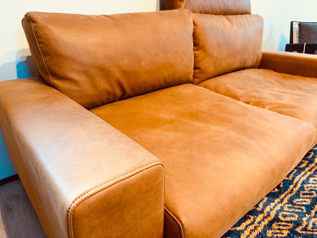 t*a様 【超美品】クラッシュゲート　プルート2.5人掛けソファ　ヘッドレスト×