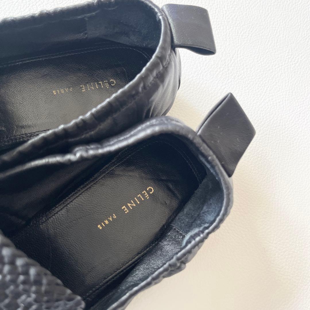 ▼美品✨セリーヌ メッシュ スクエアトゥ フラット バレエパンプス フィービー期