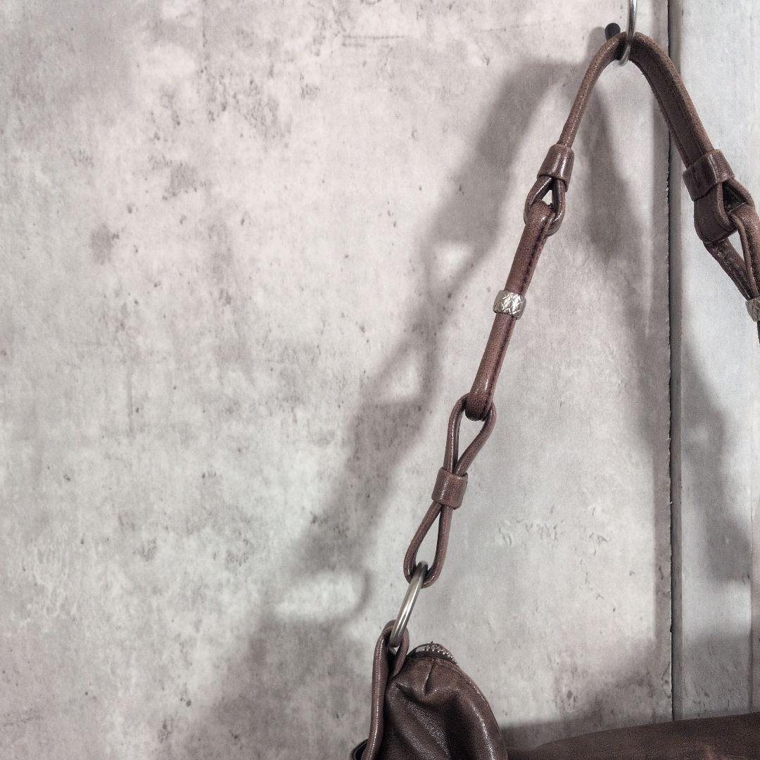 【old】 BOTTEGA VENETA 本皮イントレチャート ハンドバッグ