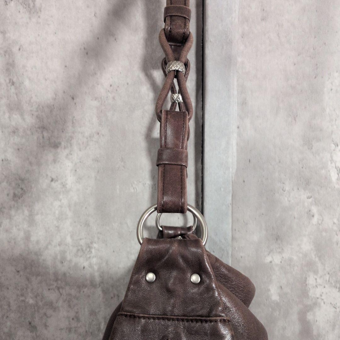 【old】 BOTTEGA VENETA 本皮イントレチャート ハンドバッグ