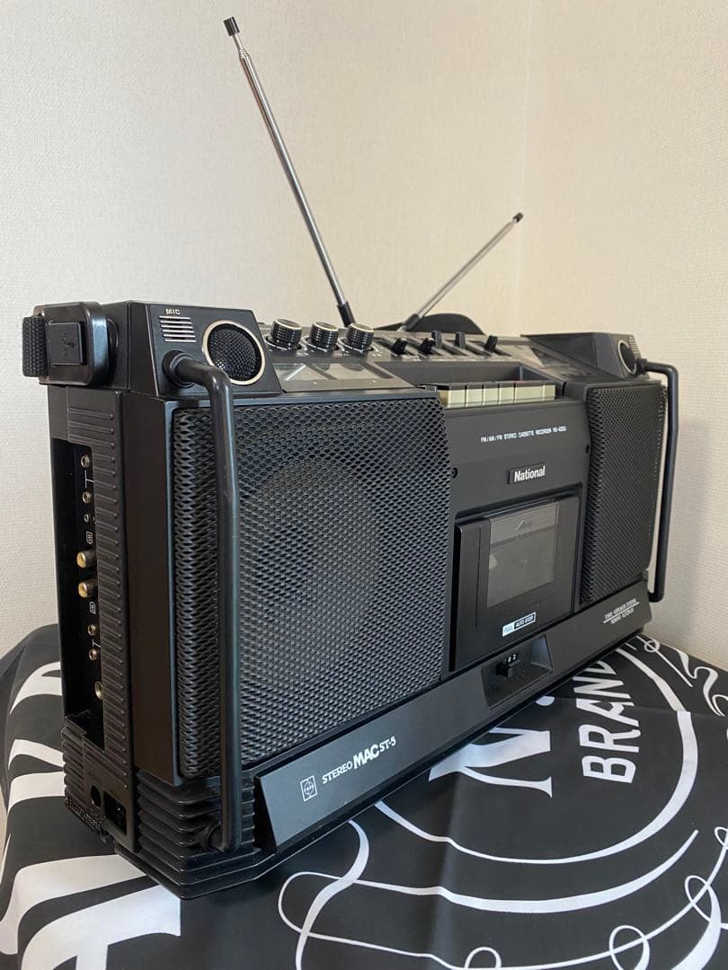 ナショナルRS-4250 ステレオMAC ST-5 ラジオカセットデッキ 当時品