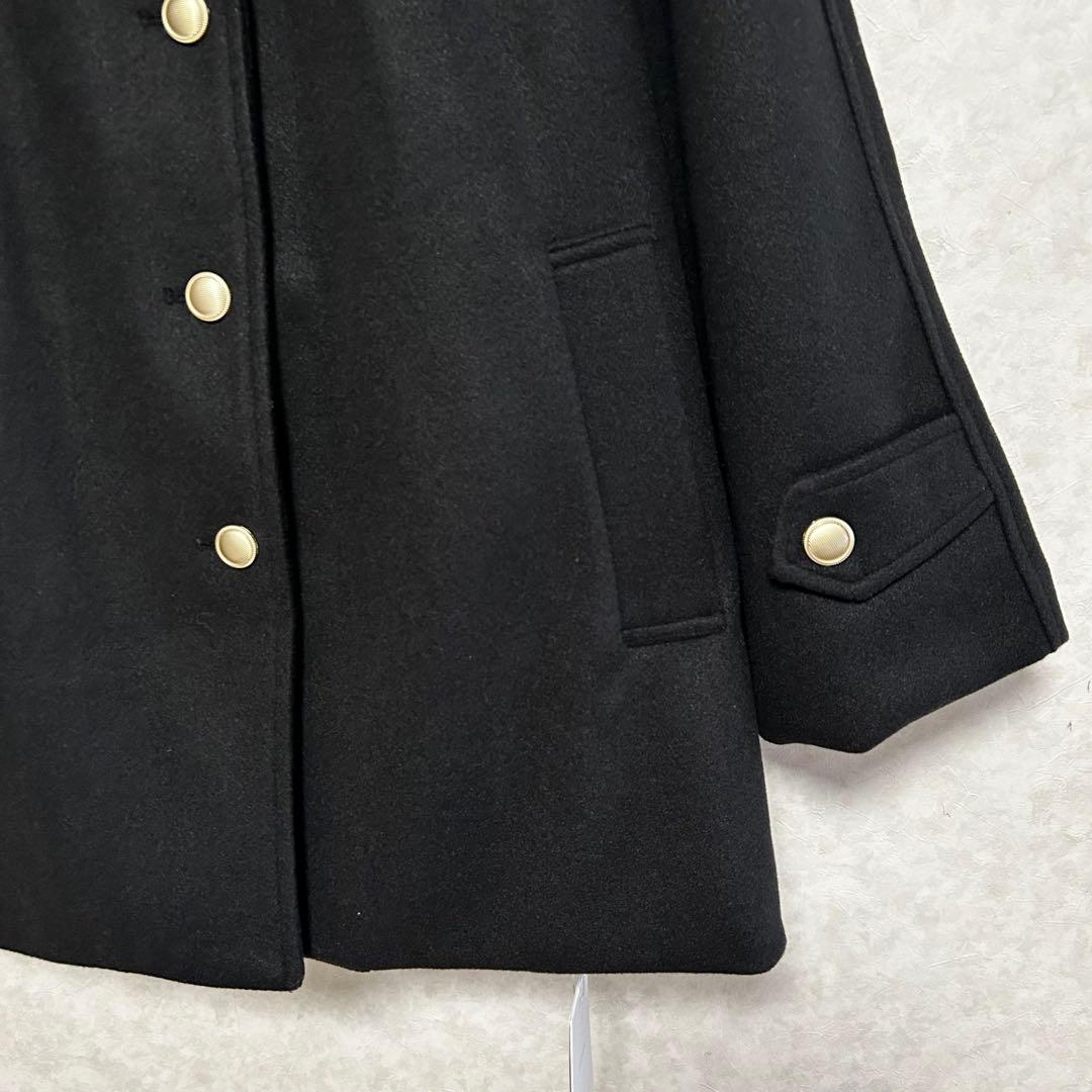 新品タグ付きcallautia カラウティア　ゴールドボタンミドルコート