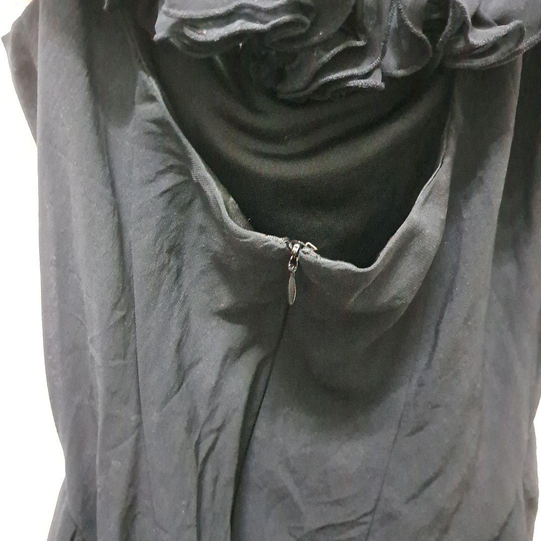 alice auaaフリル付き黒キャミソール