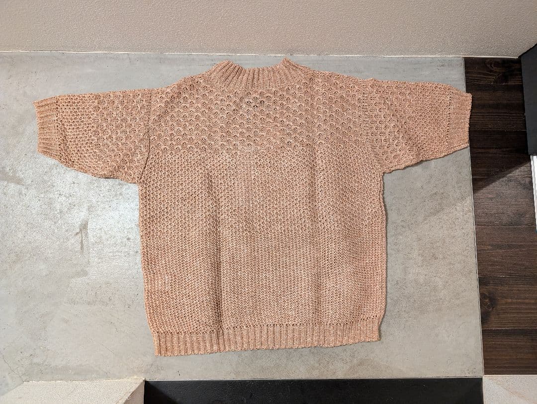 【即完売色】amachi. アマチ　和紙ニット arts and science