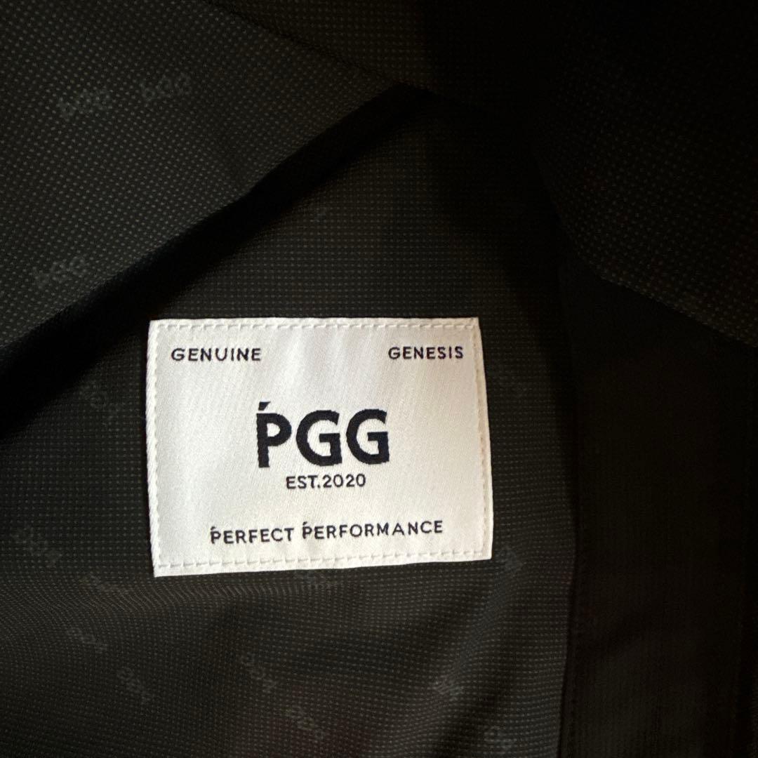 PGG ゴルフジャケット 黒 ナイロン　ゴルフウェア　パーリーゲイツ