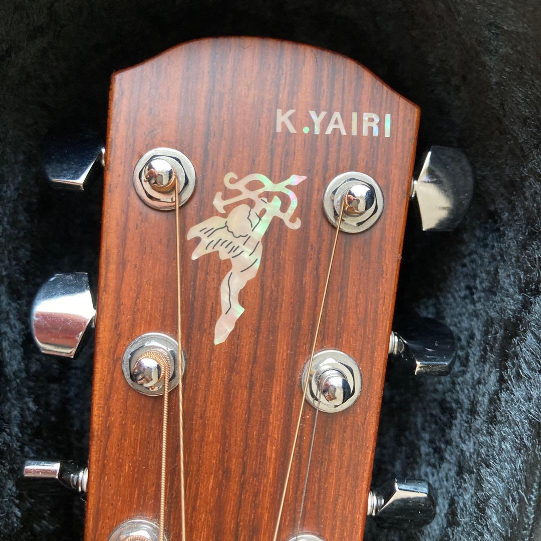 アコースティックギター　K.Yairi ヤイリ　ハードケース付き　アコギ