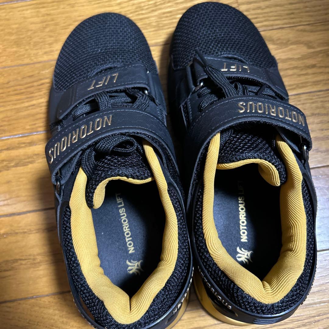 NOTORIOUS LIFT ローニンリフターズ　ブラック/ゴールド / 42