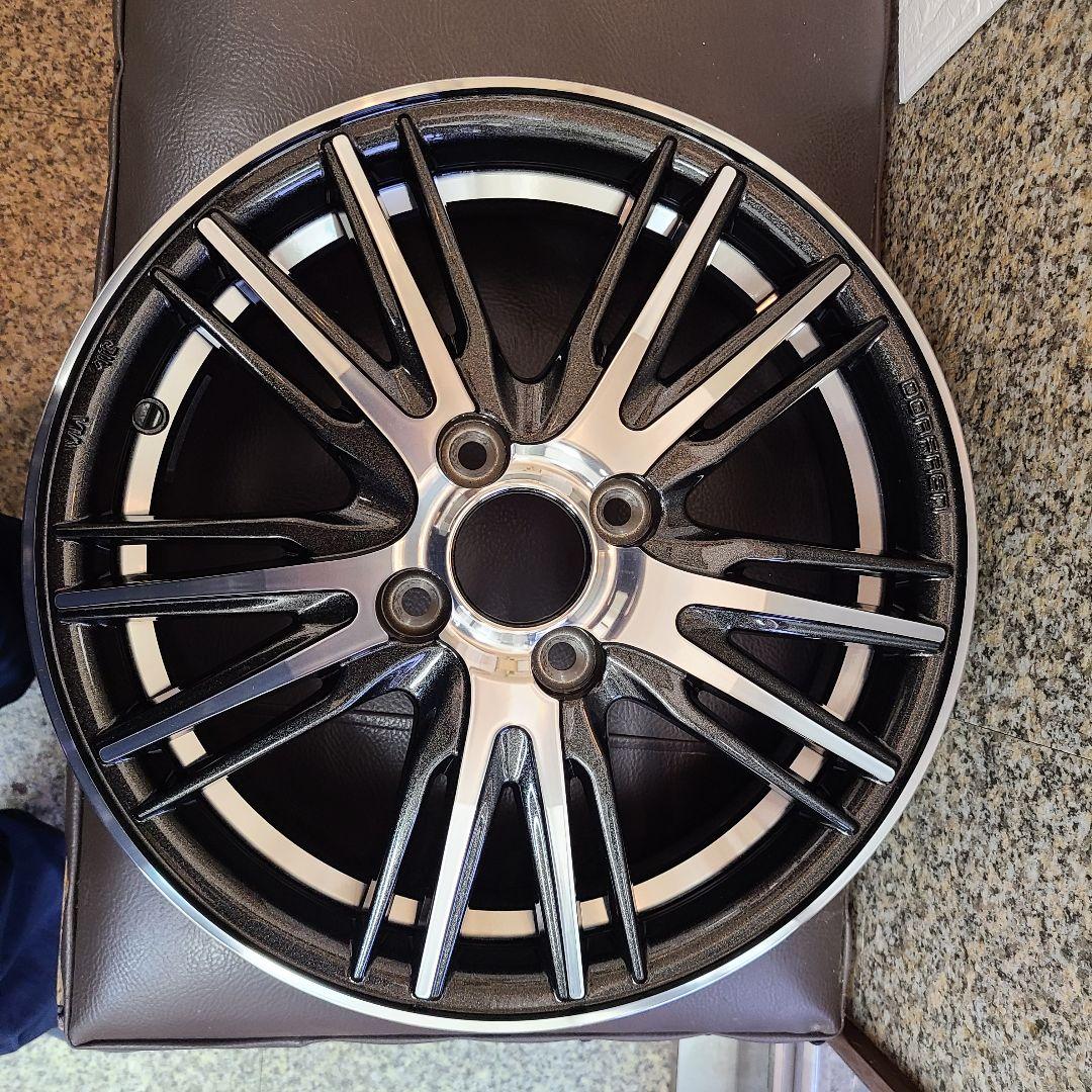 未使用DORFREN IFYNITE 15インチホイール 4H　ブラック4セット