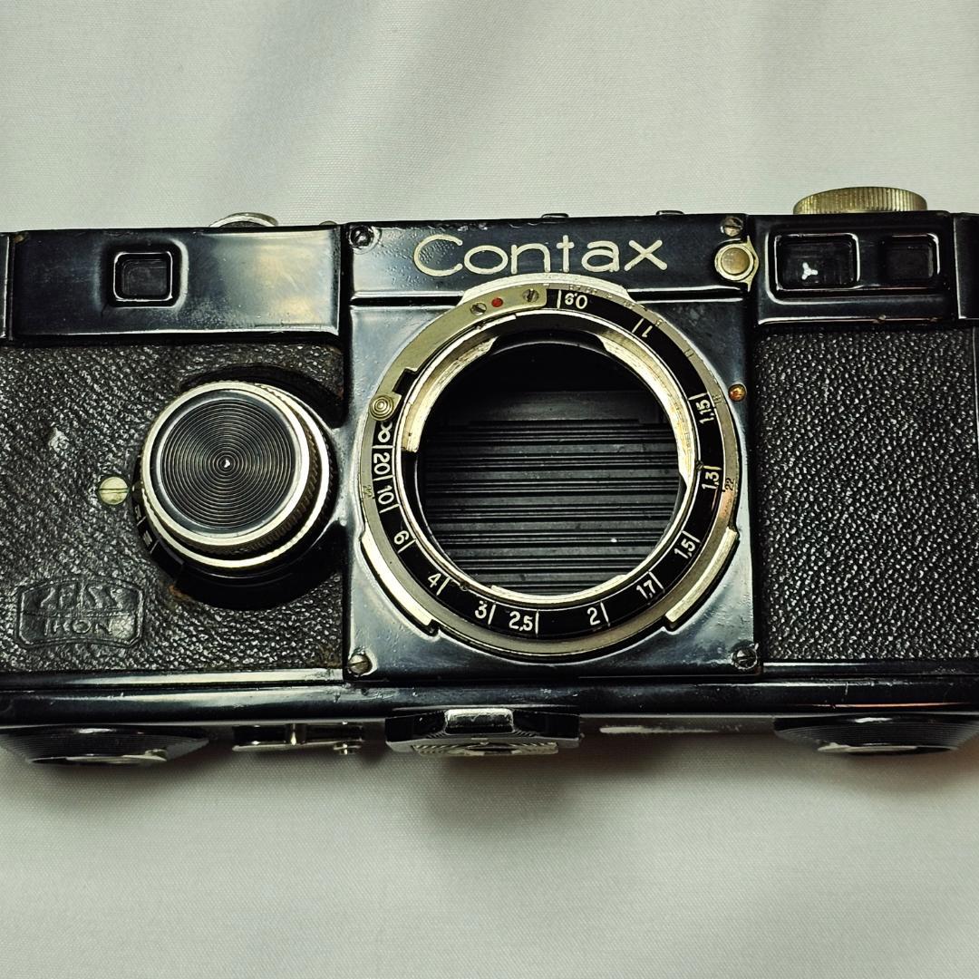 【超希少】コンタックス　カメラ　ブラックコンタックス Carl Zeissレンズ