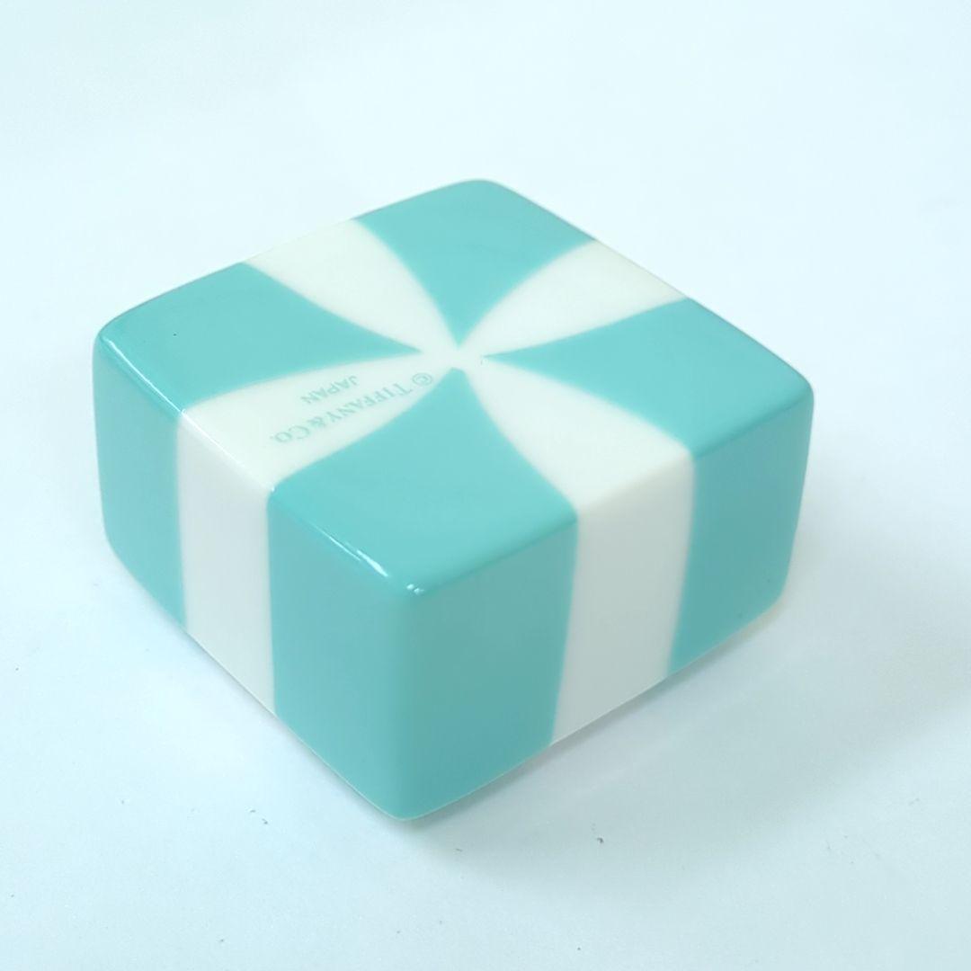 ティファニー ミニ ジュエリーケース 陶器 ブルー Tiffany