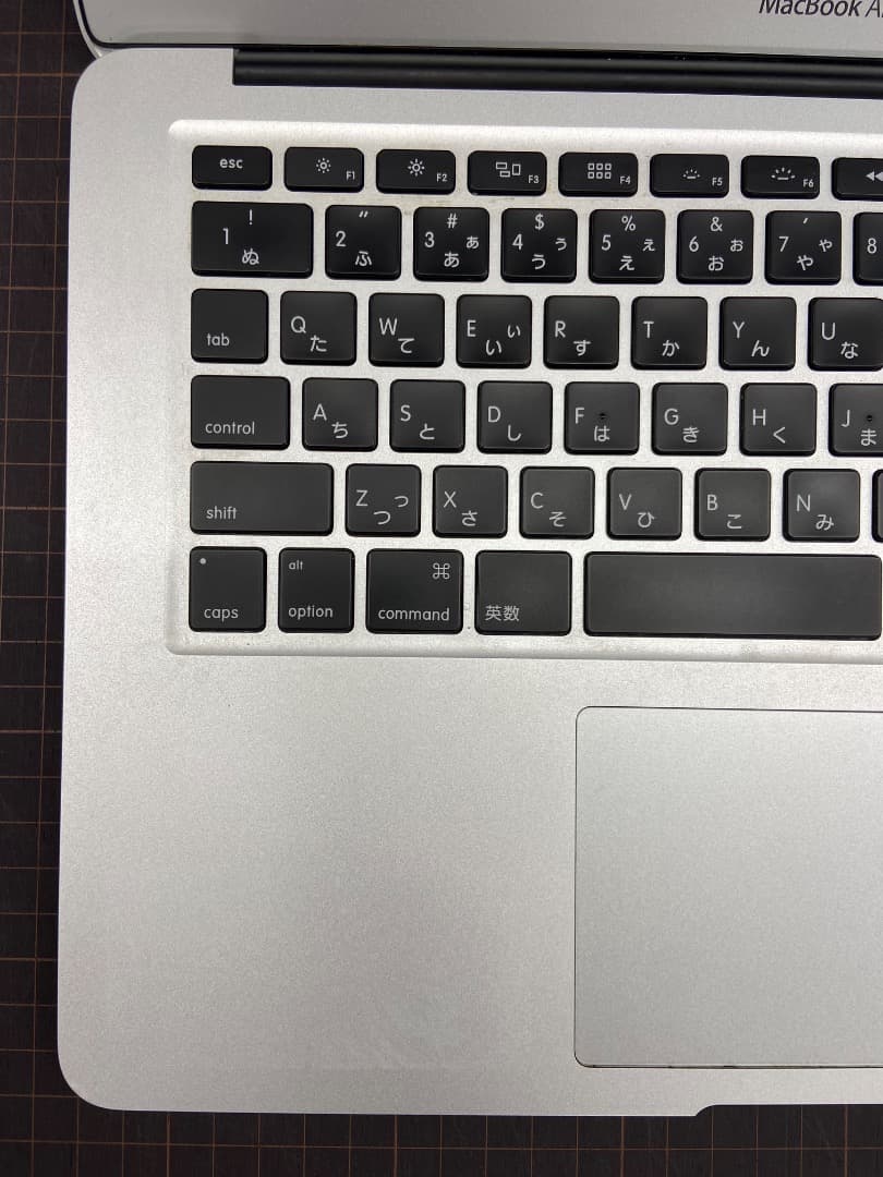 MacBook Air 2017 13インチ トラックパッド不調あり