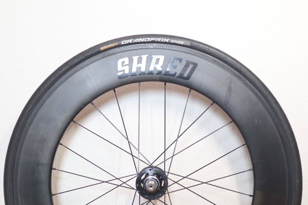 ★ BROTURES SHRED カーボン リア ホイール ピスト ブルーラグ