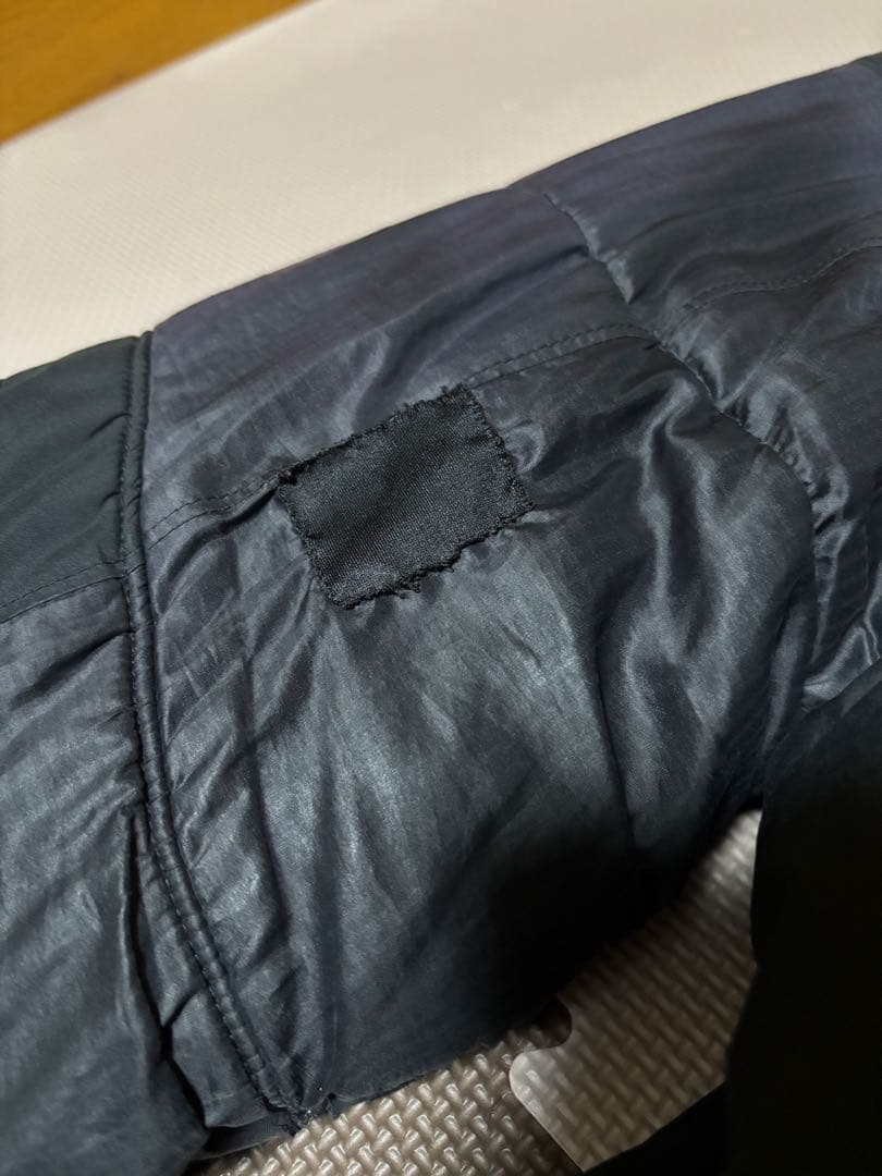 patagonia ダスパーカ　ダスパーカー　黒　ツギハギ　ブラック