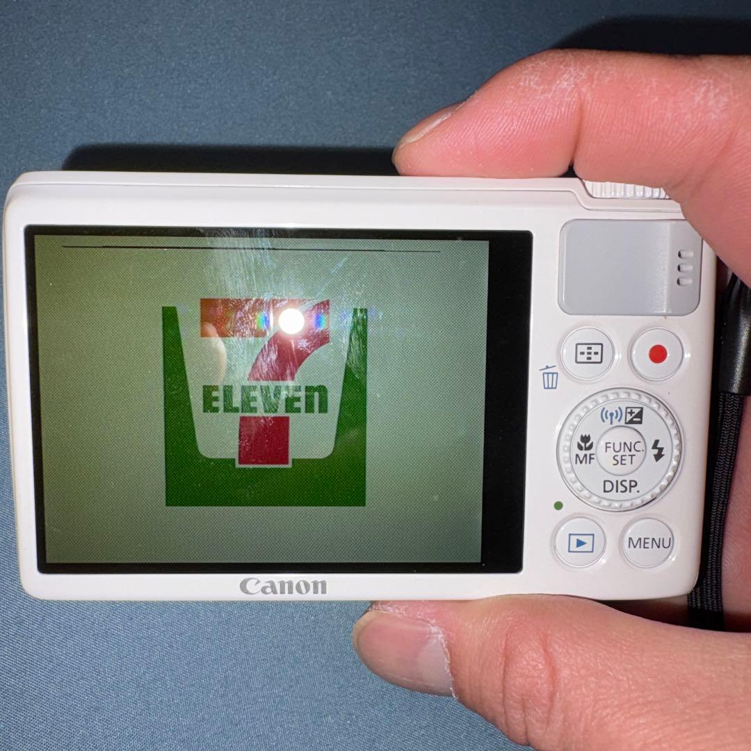 k*n様 ⭐︎動作確認済み⭐︎セブンイレブンロゴ Canon S200 コンパク