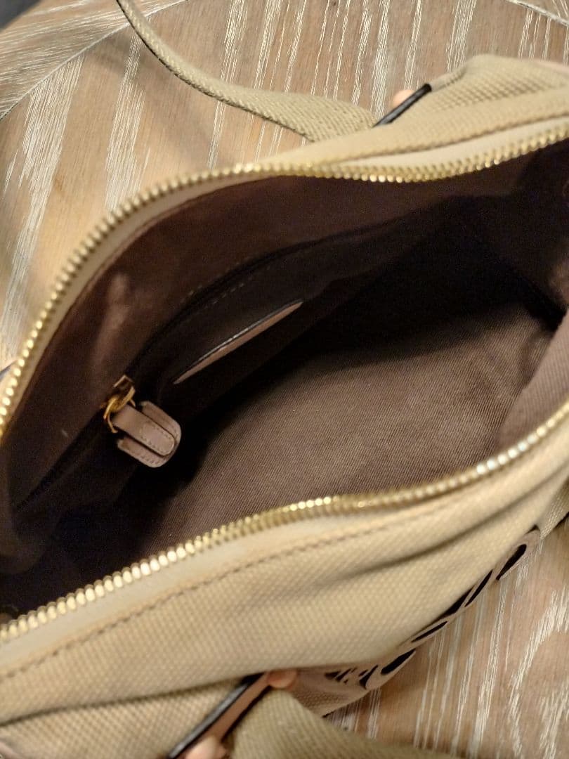 ロエベ アナグラム ハンドバッグ キャンバス レディース LOEWE