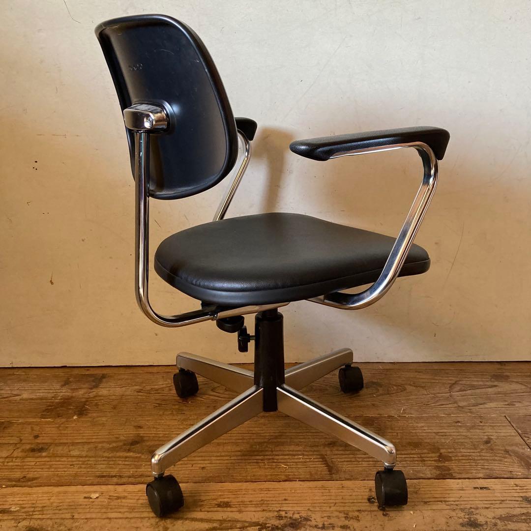 ◉未使用 長期保管◉コクヨ ヴィンテージ インダストリアル デスクアームチェア1