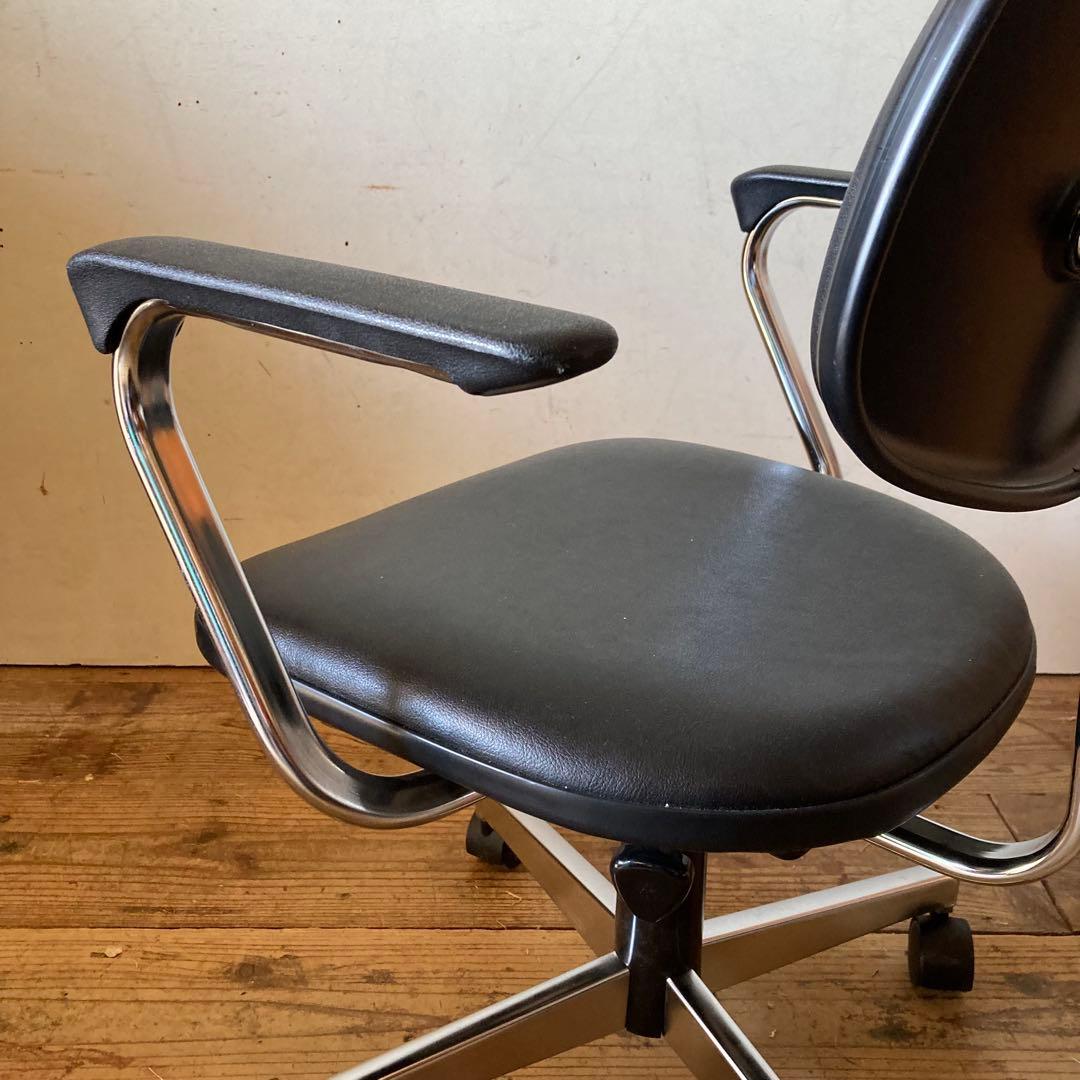 ◉未使用 長期保管◉コクヨ ヴィンテージ インダストリアル デスクアームチェア1