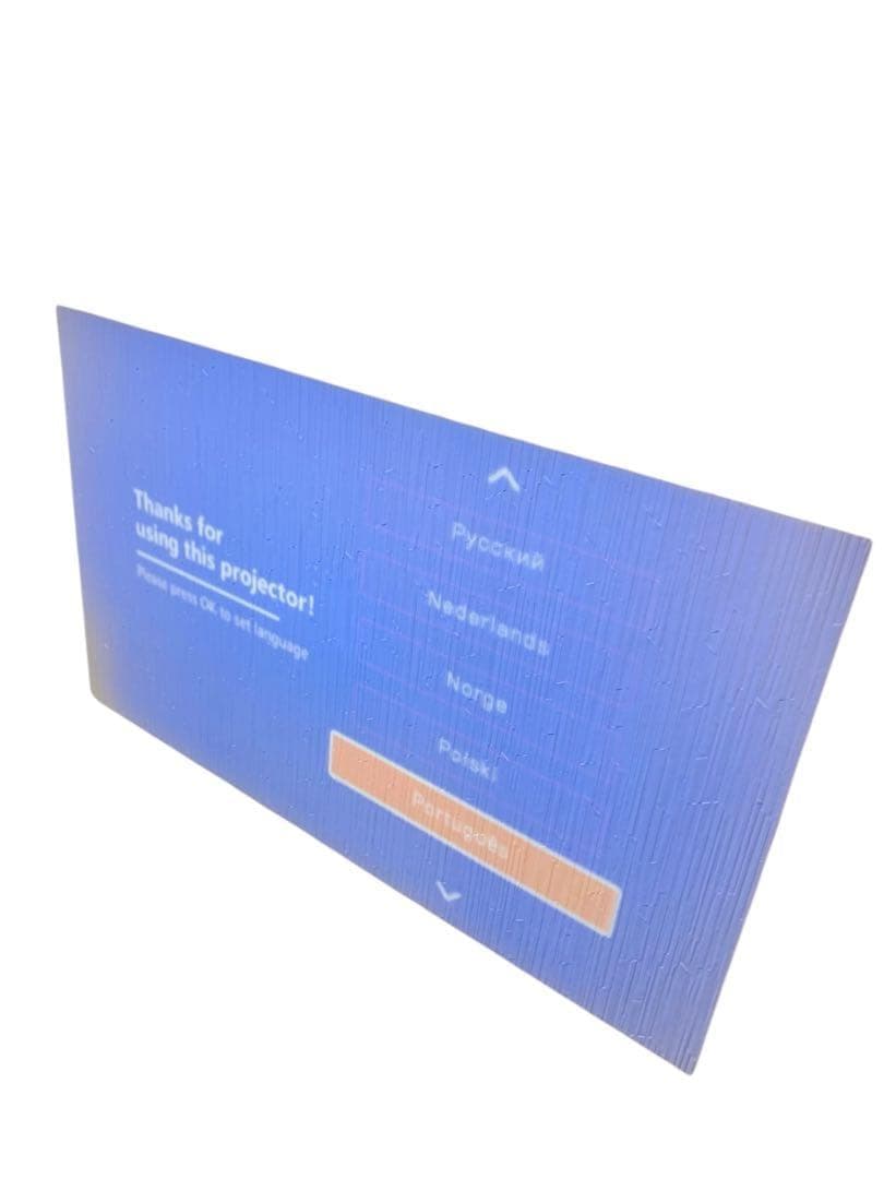 【開封済・未使用】OWNKNEW AK-1 プロジェクター 家庭用 小型 白＃2