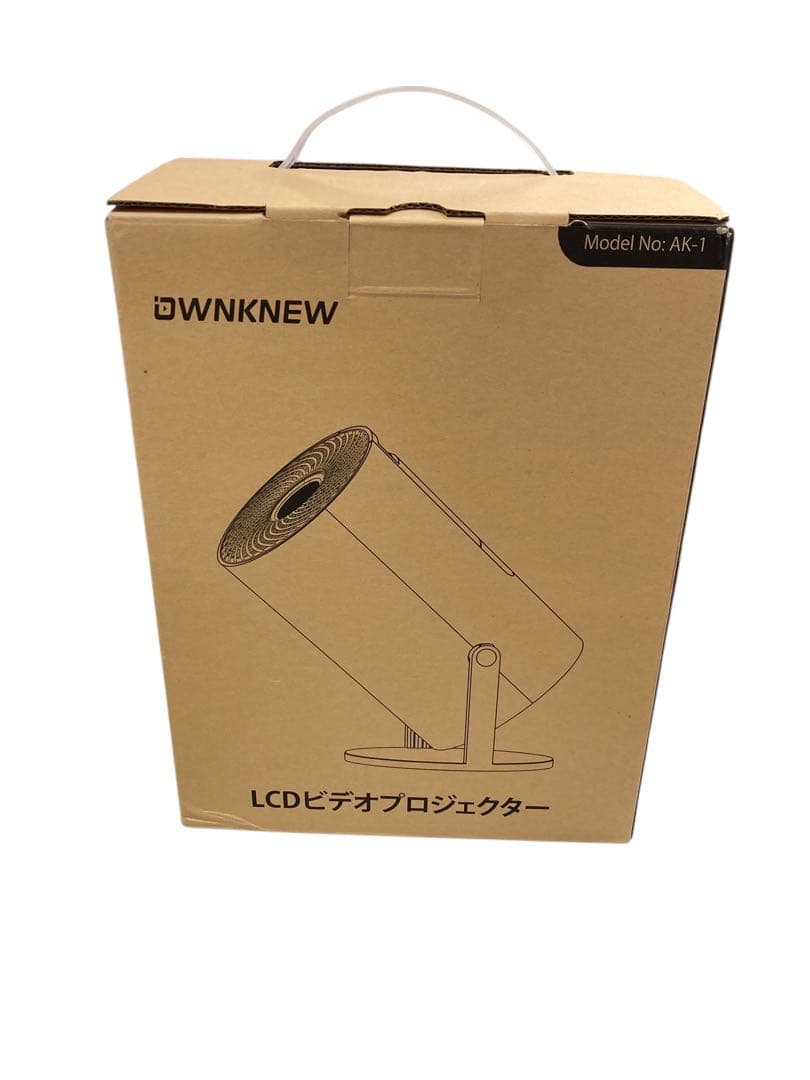 【開封済・未使用】OWNKNEW AK-1 プロジェクター 家庭用 小型 白＃2