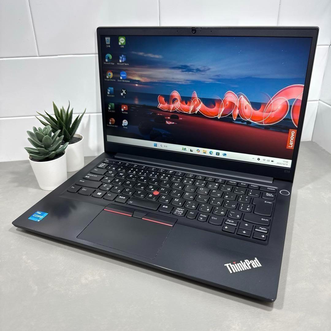 【高性能】Thinkpad E14Gen2☘11世代i5☘️NVMe512GB