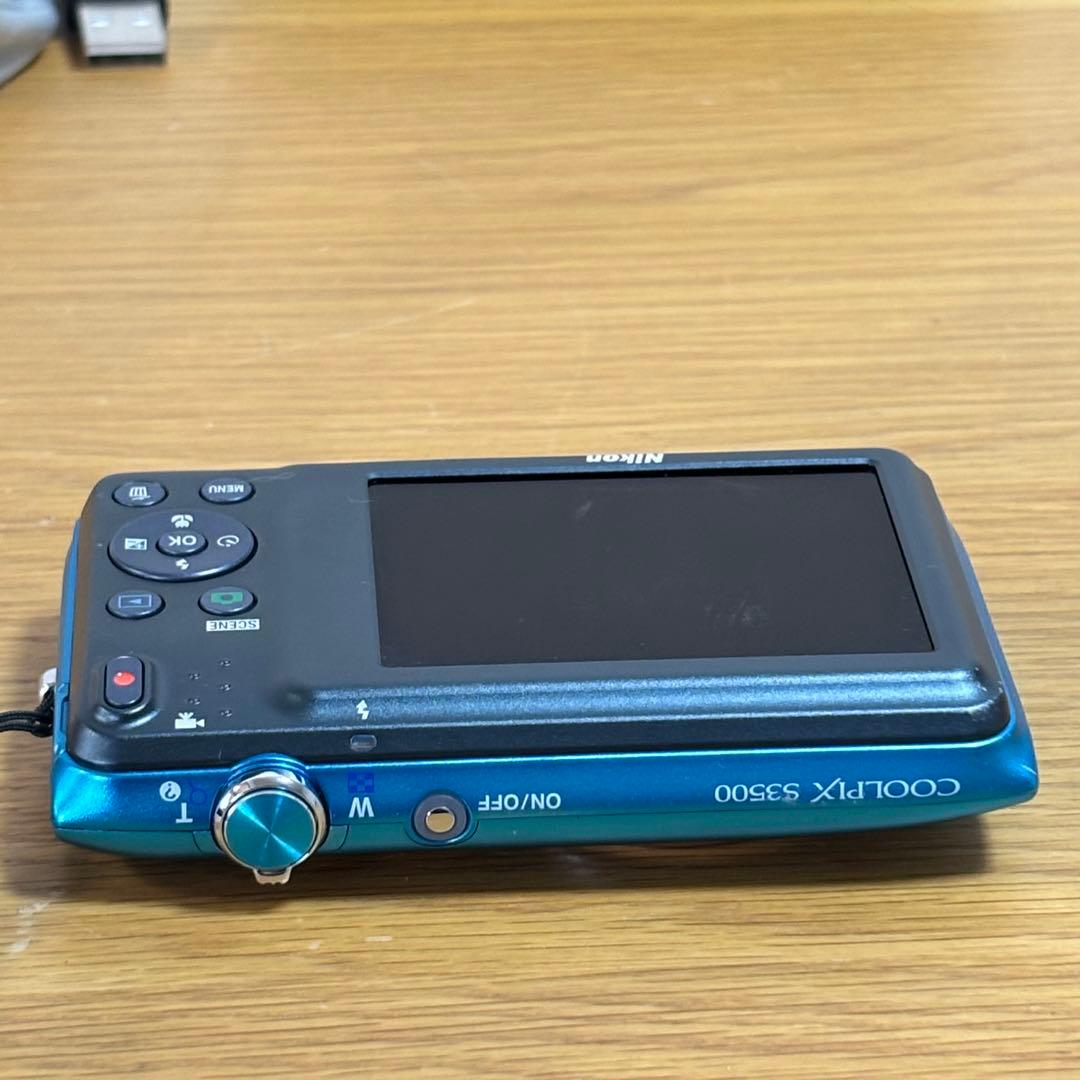 Nikon COOLPIX S3500 オリエンタルブルー　デジタルカメラ